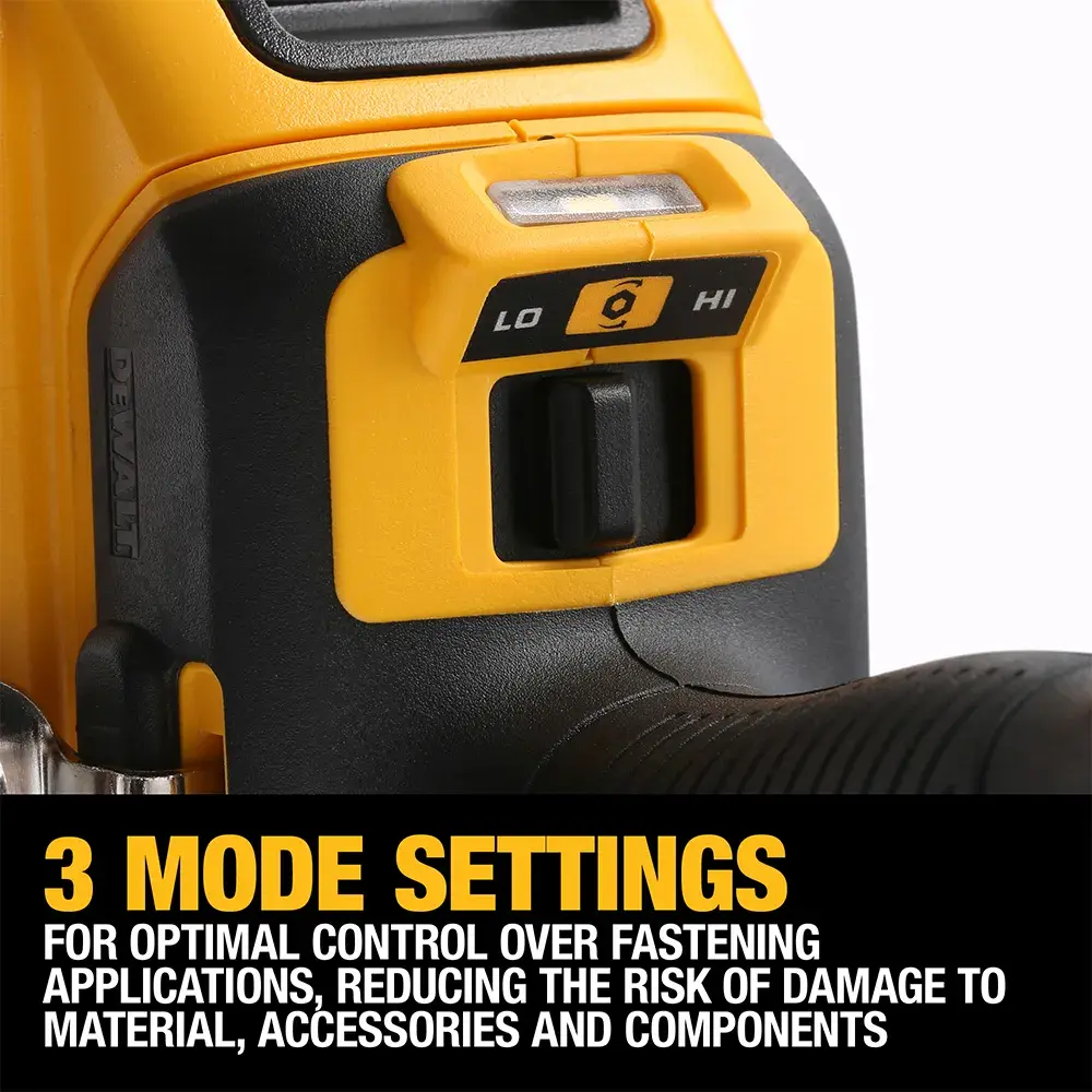 DEWALT® 18V XR® Brushless Compact High Torque 1/2 in. Impact Wrench (Tool Only)