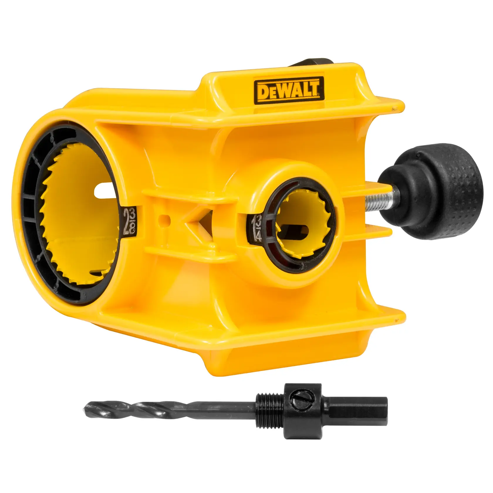 DEWALT Bi-Metal Door Lock Installation Kit (4-Piece)