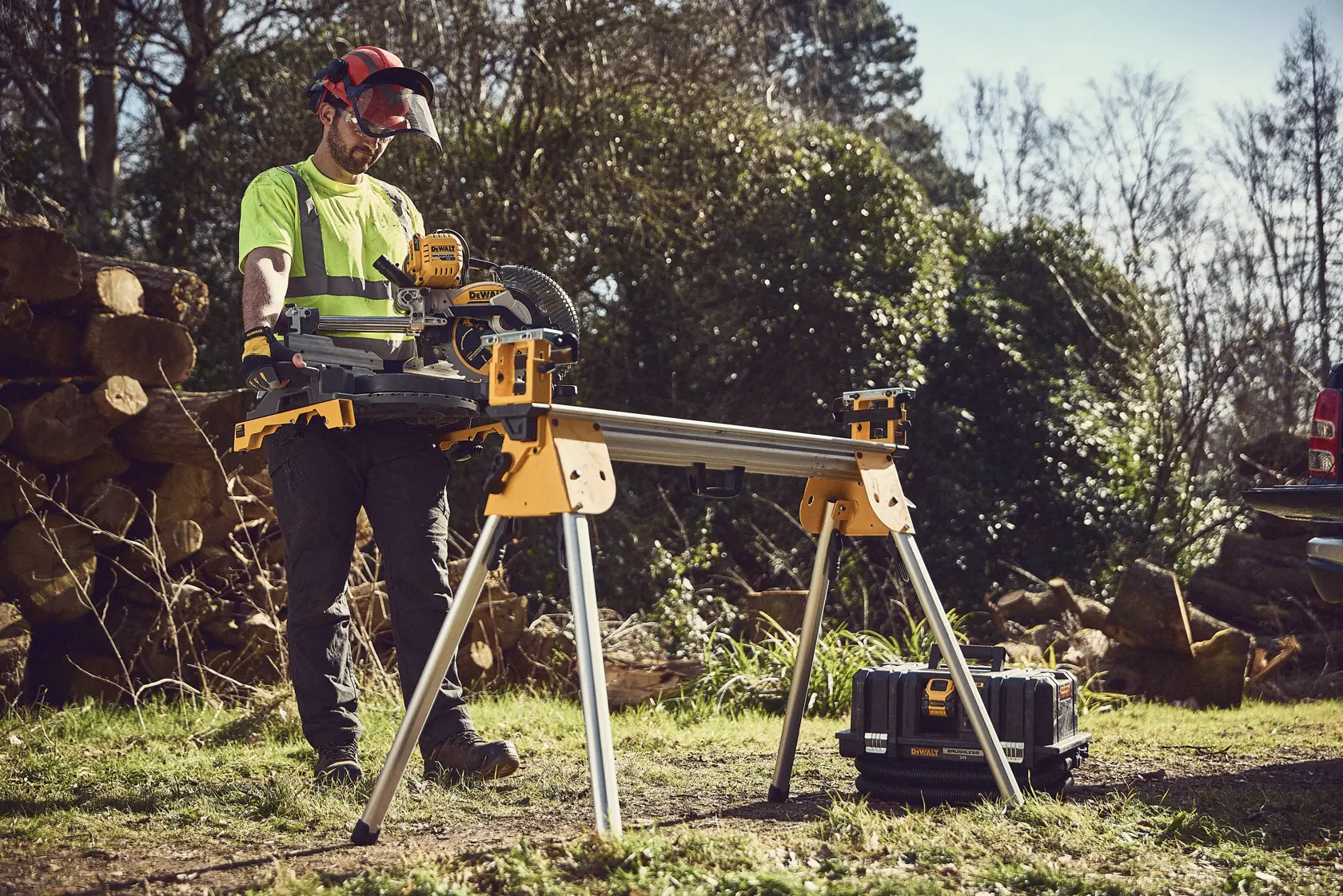 DEWALT® 54V XR® FLEXVOLT® 254mm Mitre Saw (Tool Only)