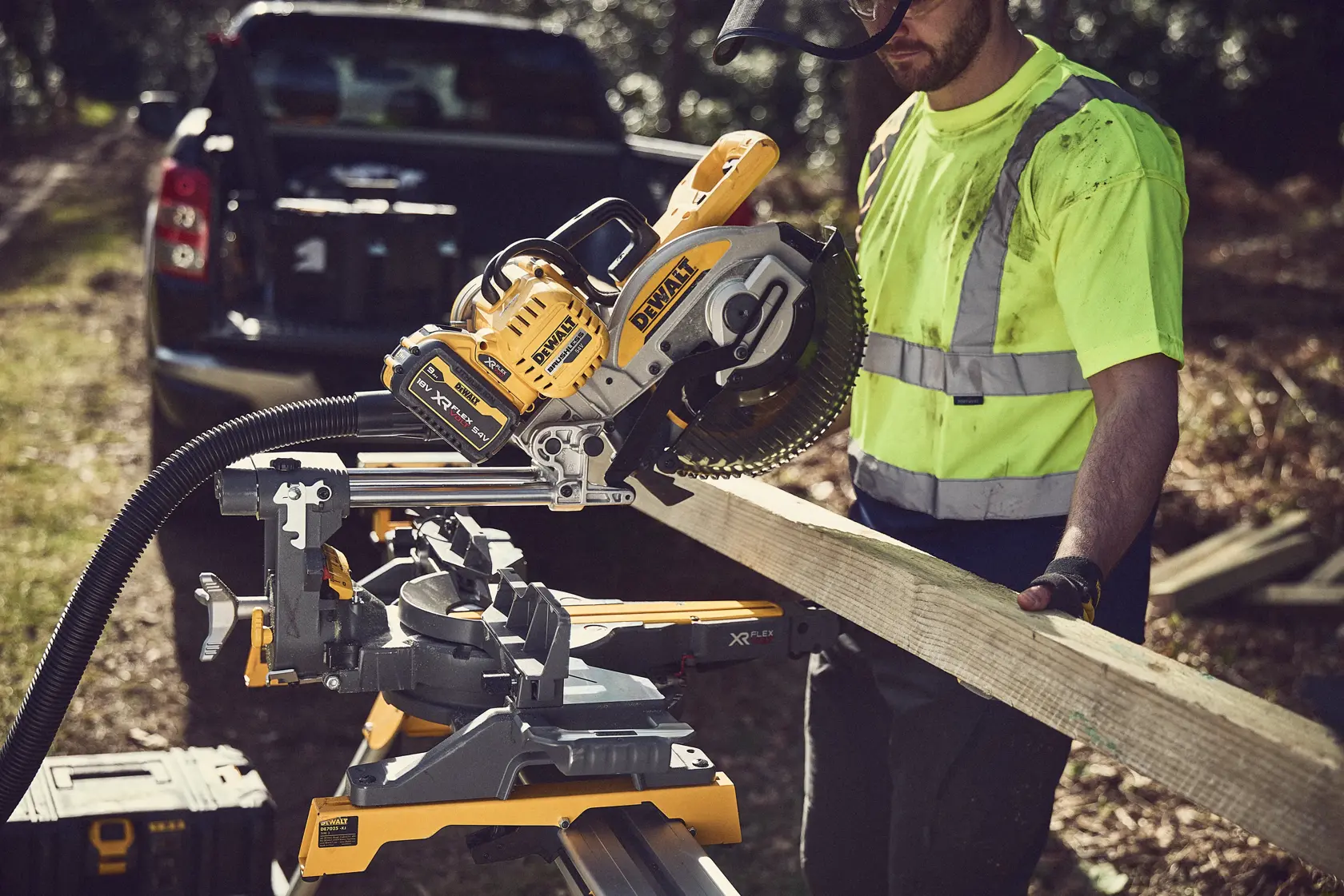 DEWALT® 54V XR® FLEXVOLT® 254mm Mitre Saw (Tool Only)
