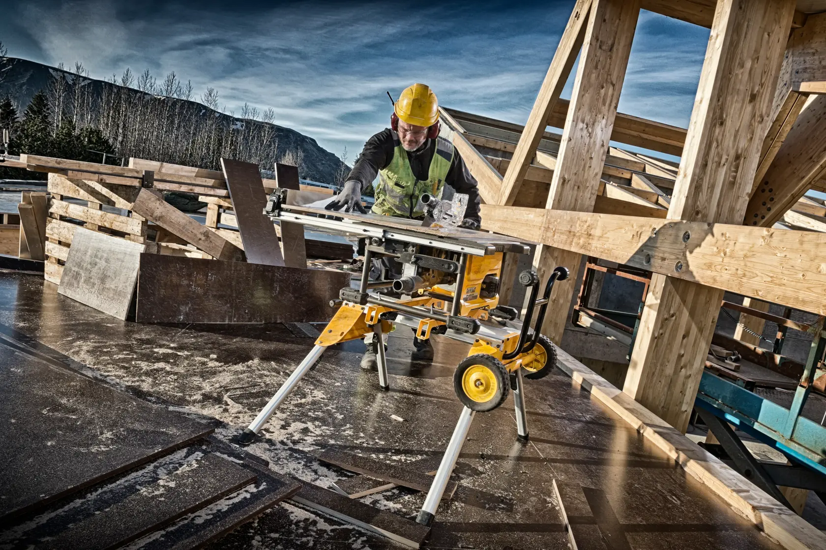 DEWALT® 54V XR® FLEXVOLT® 210mm Table Saw (Tool Only)