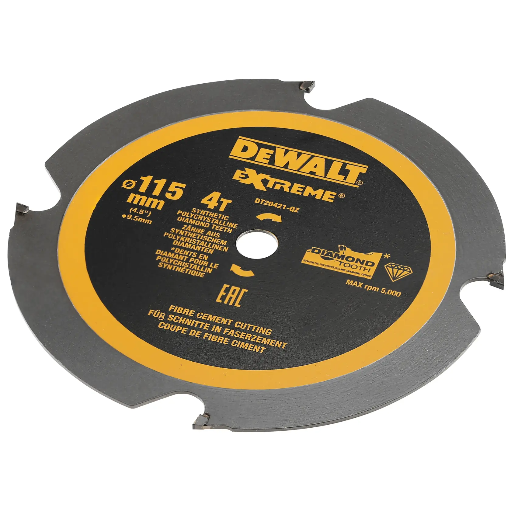 DEWALT logo in bold black letters centered on a white background.