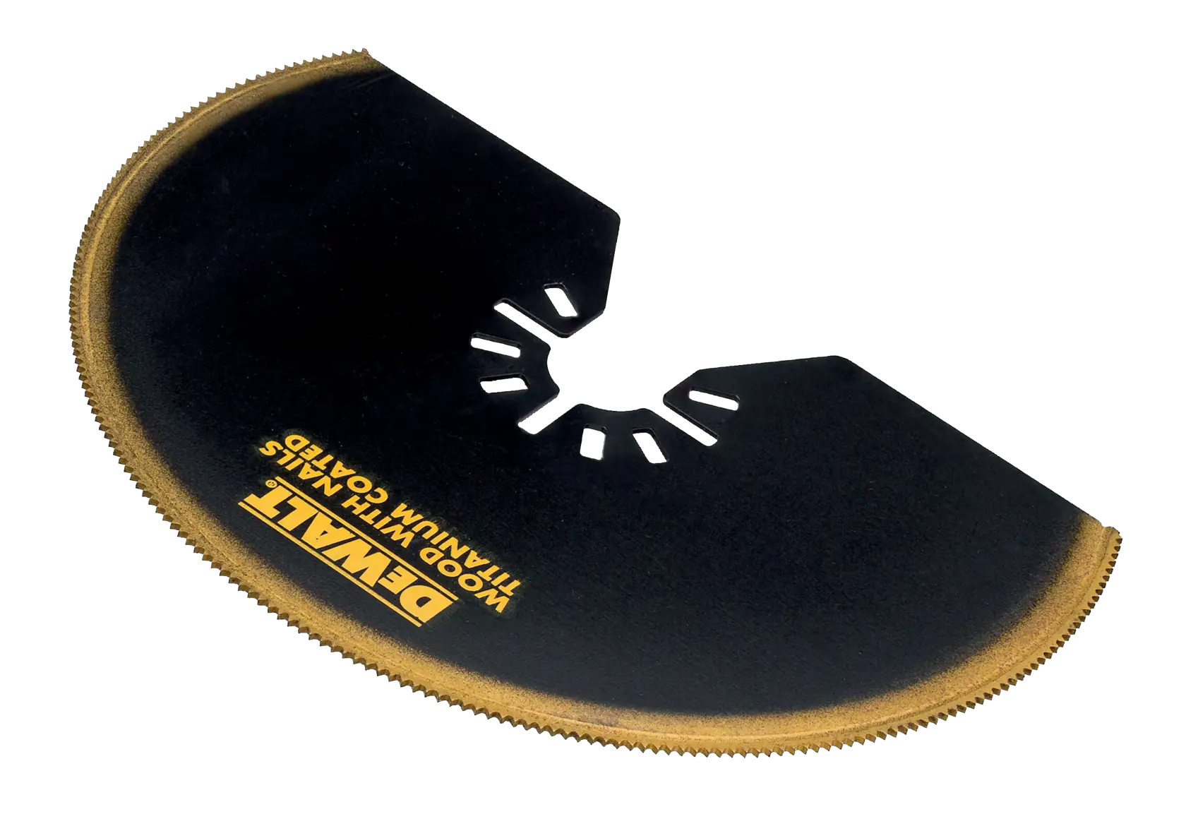 DEWALT® 102mm Semi-Circle Titanium (Wood/Metal) Oscillation Blade