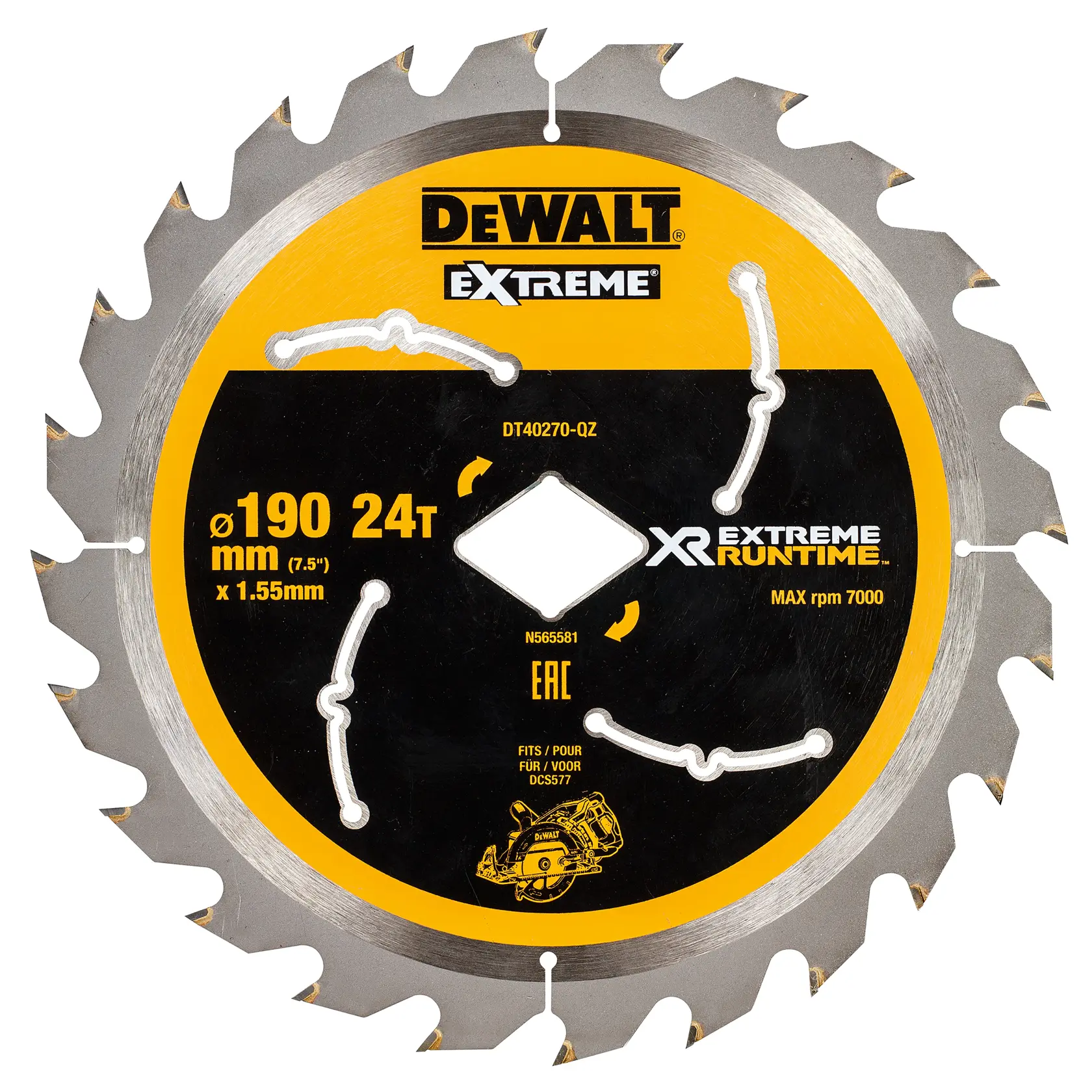 DEWALT logo in bold black letters centered on a white background.