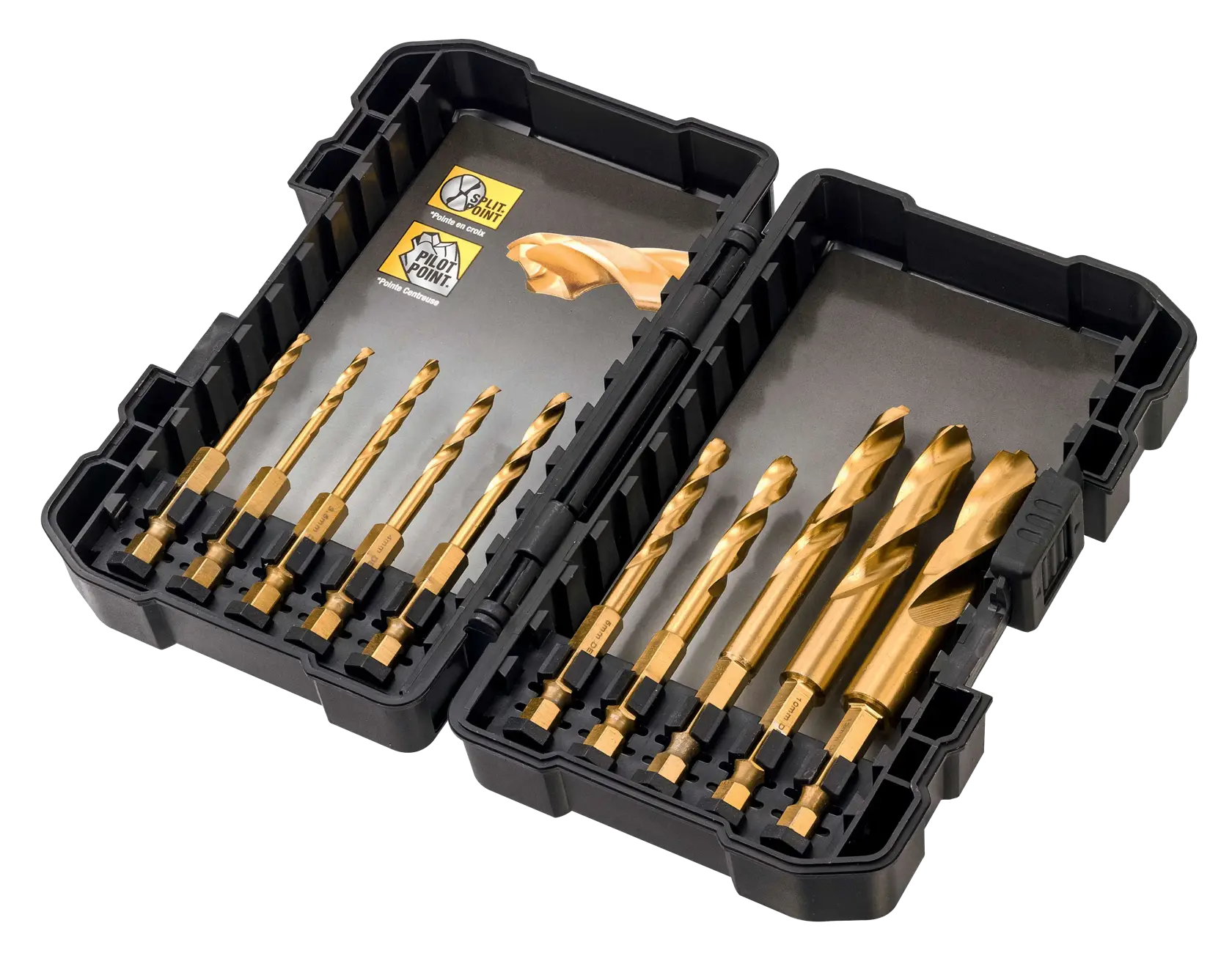 DEWALT® Impact Titanium Coated Metal Drilling Set (Small Tough Case)