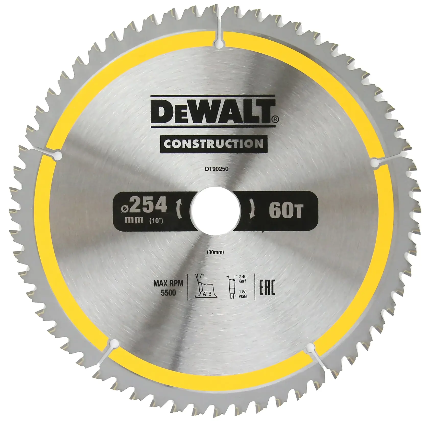 DEWALT logo in bold black letters centered on a white background.