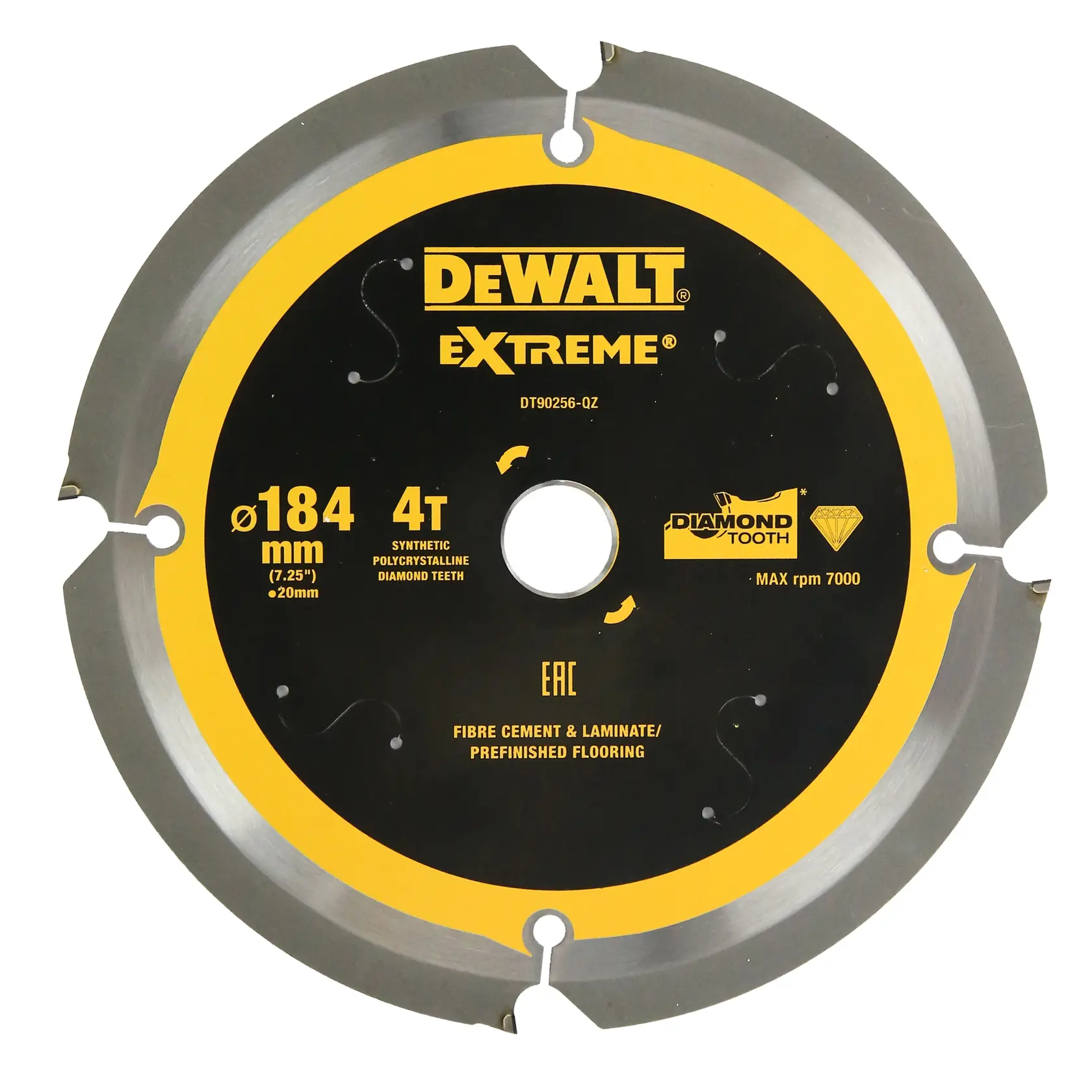 DEWALT logo in bold black letters centered on a white background.