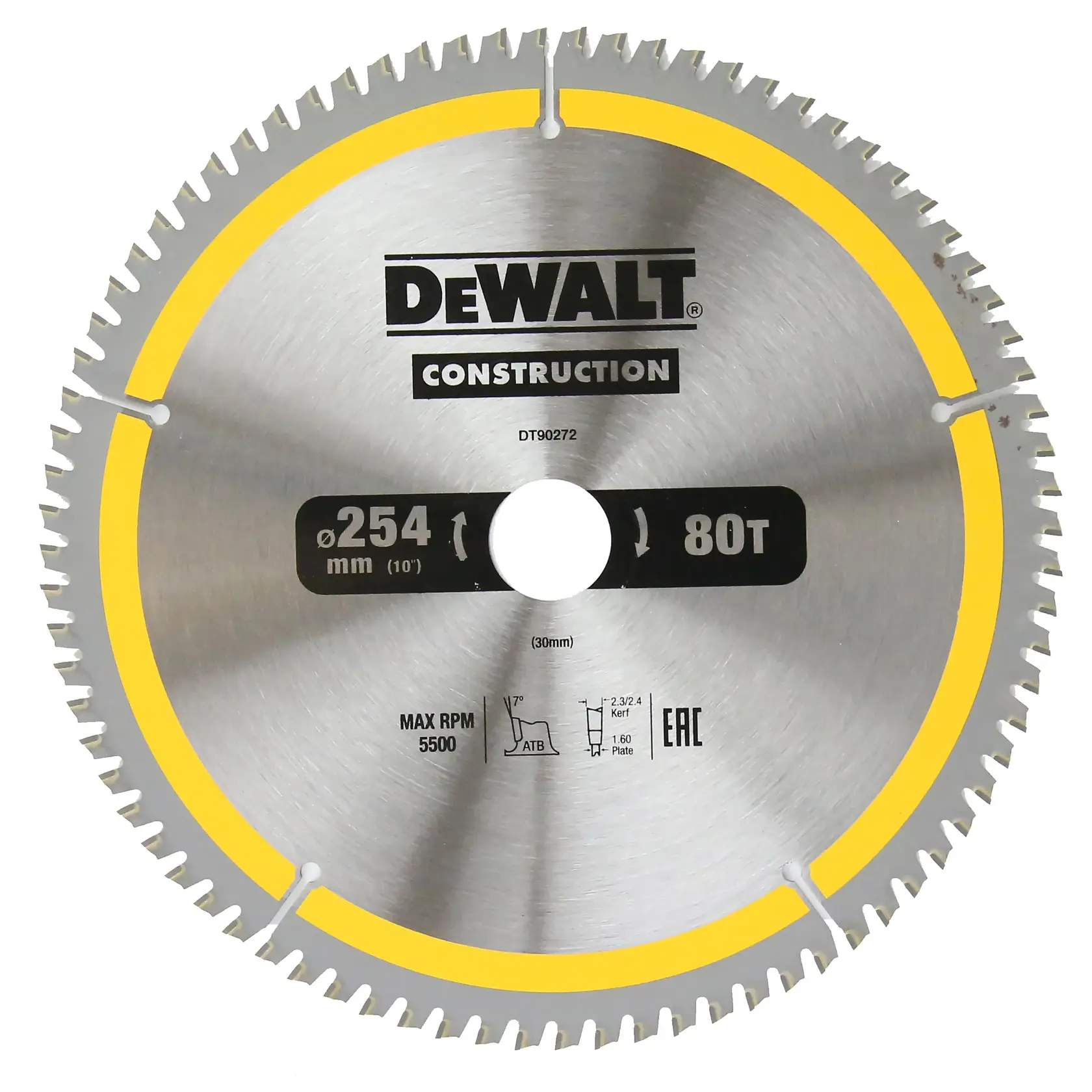 DEWALT logo in bold black letters centered on a white background.