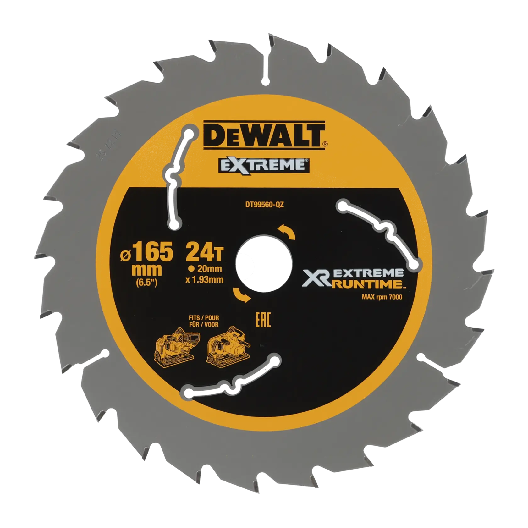 DEWALT logo in bold black letters centered on a white background.