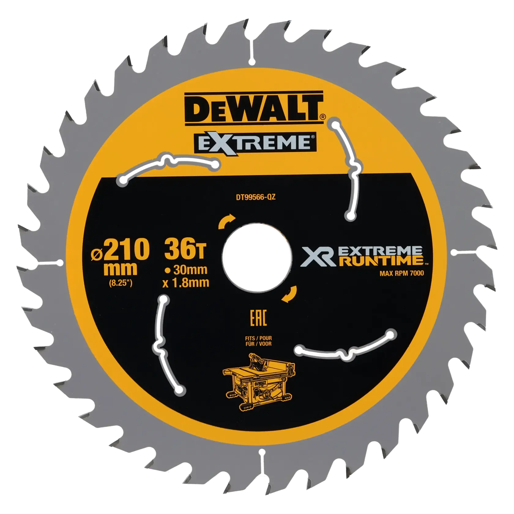 DEWALT logo in bold black letters centered on a white background.