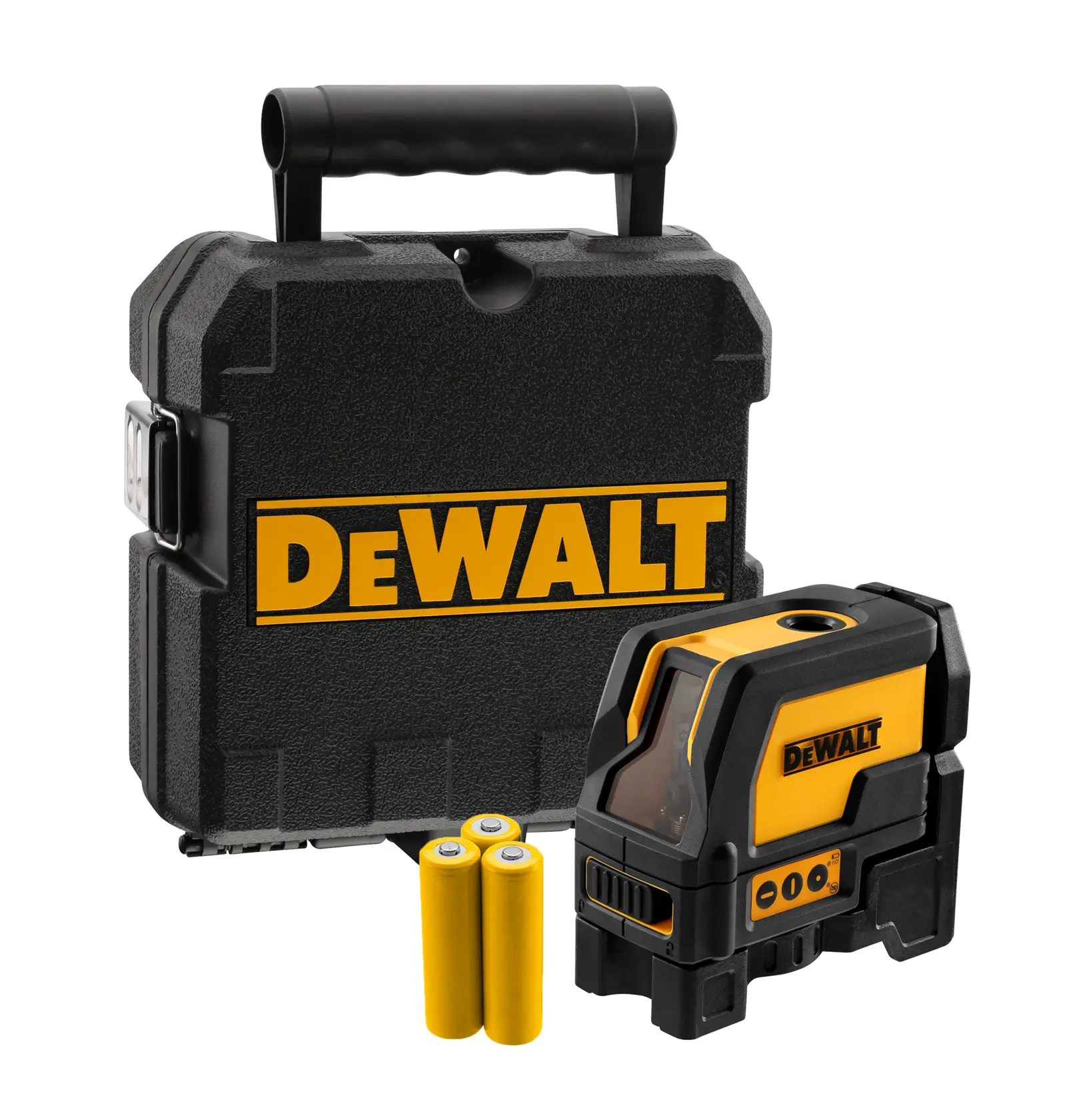 DEWALT® Alkaline Cross Line Laser With Plumb Up and Down