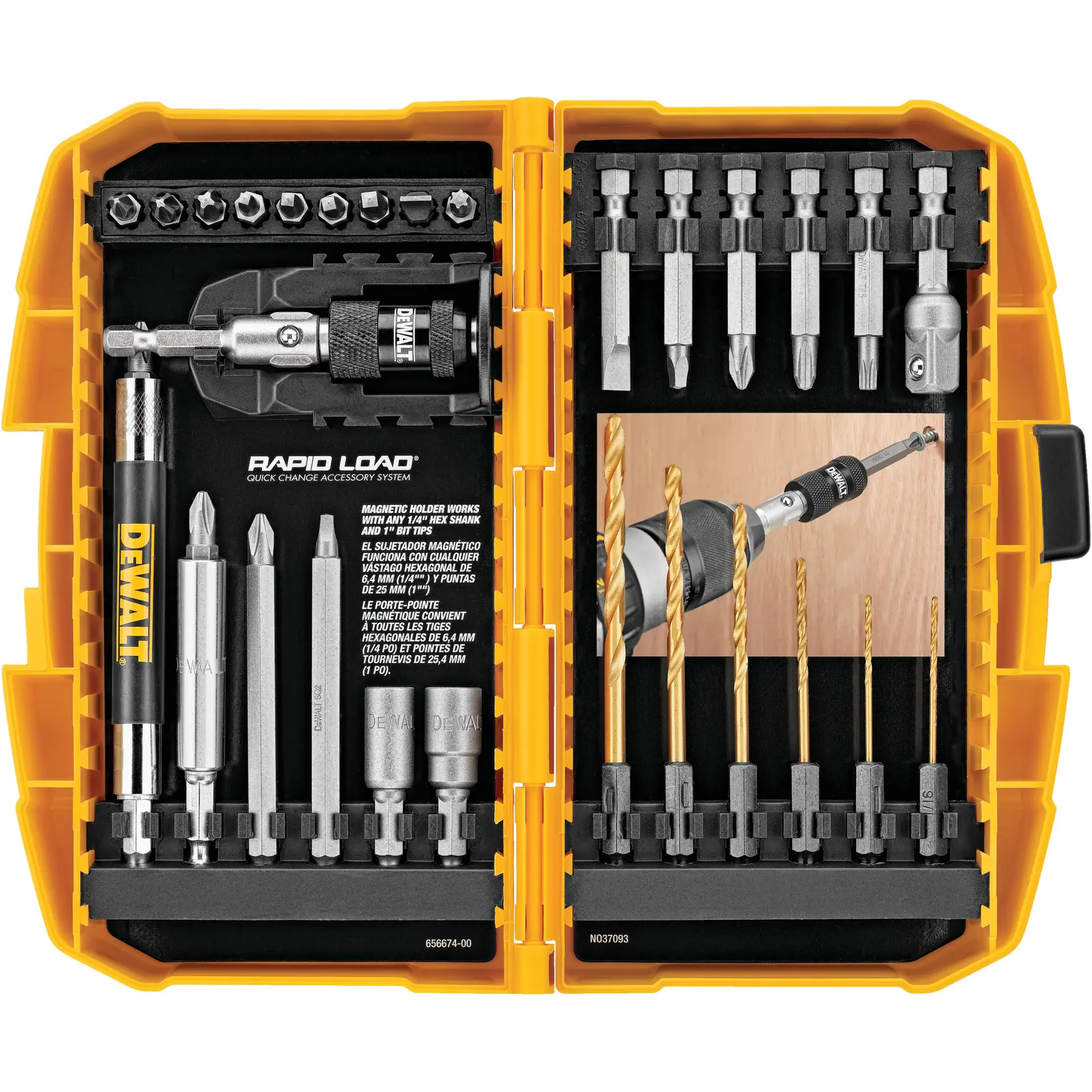 DEWALT logo in bold black letters centered on a white background.