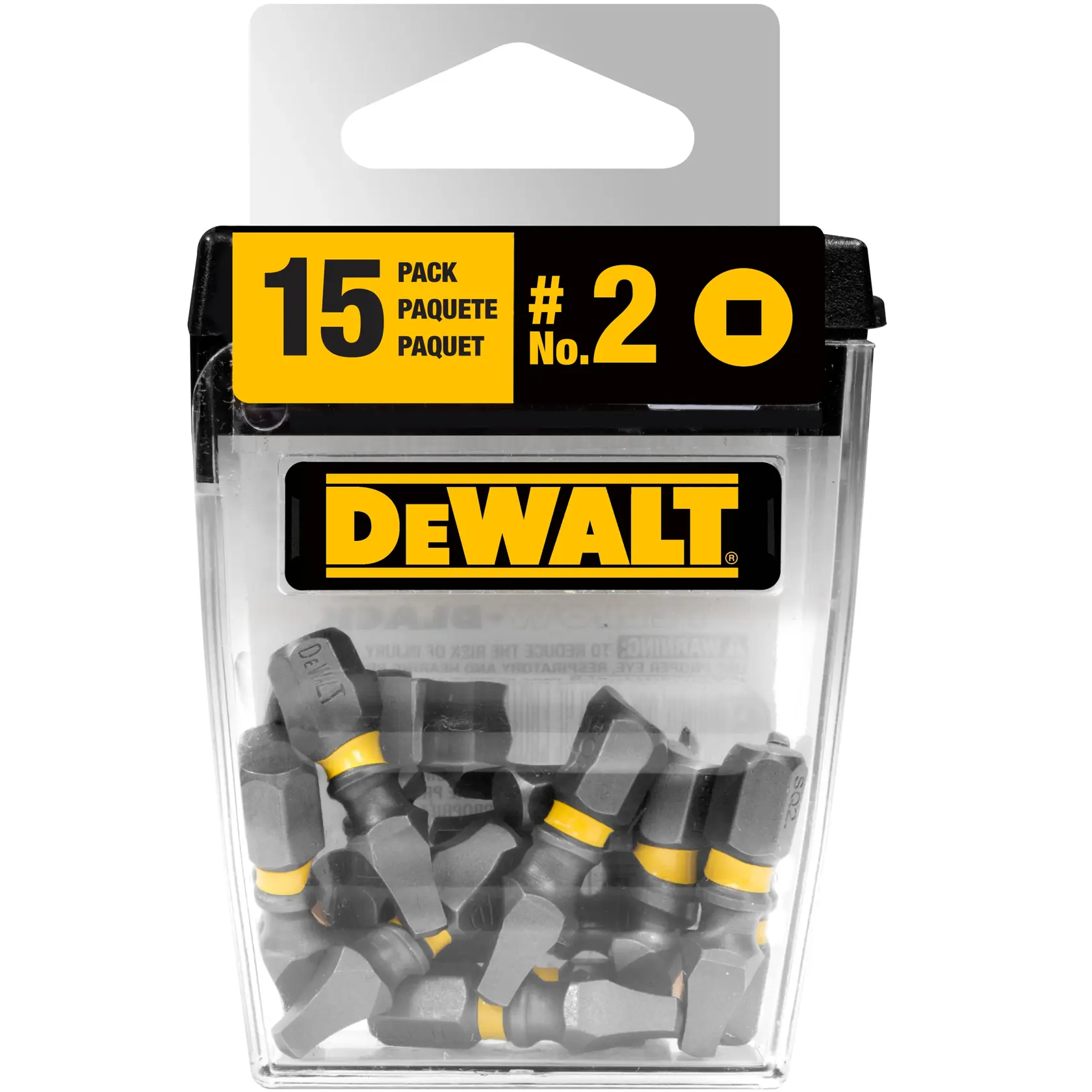 DEWALT® MAX IMPACT™ 25MM SQ2 INSERT BIT 15 PACK