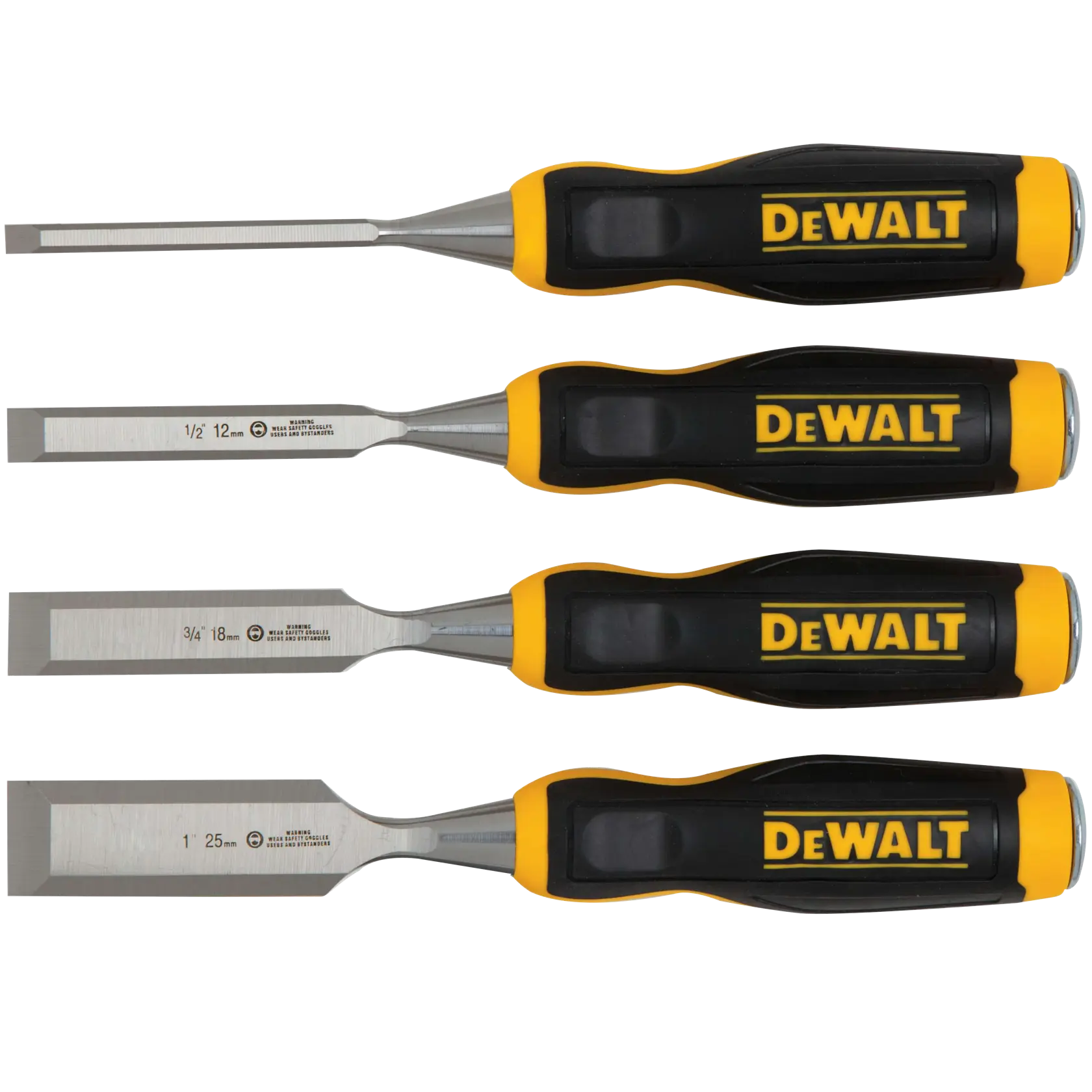 DEWALT Wood Chisel Set (4-Piece)