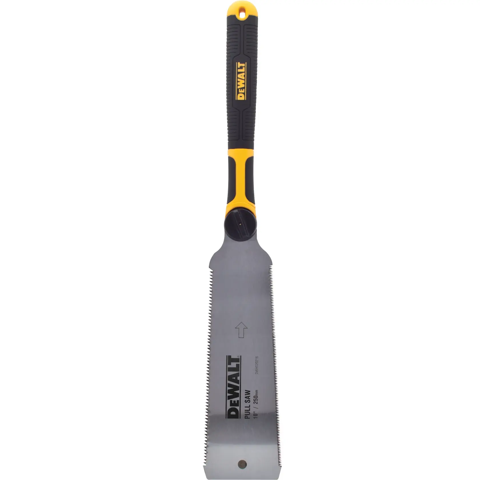 Inverted view of Double Edge Pull Saw.