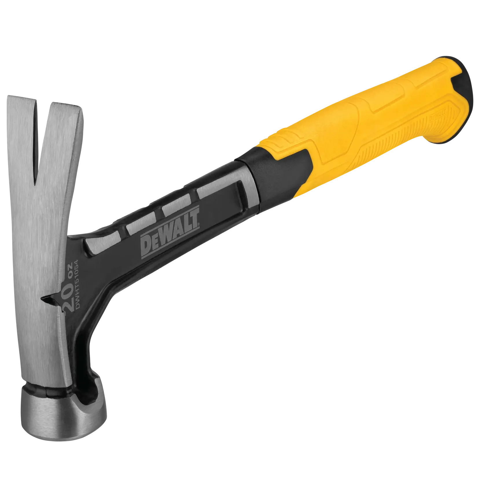 Profile of 20 ounces 1 and Piece Steel Hammer.