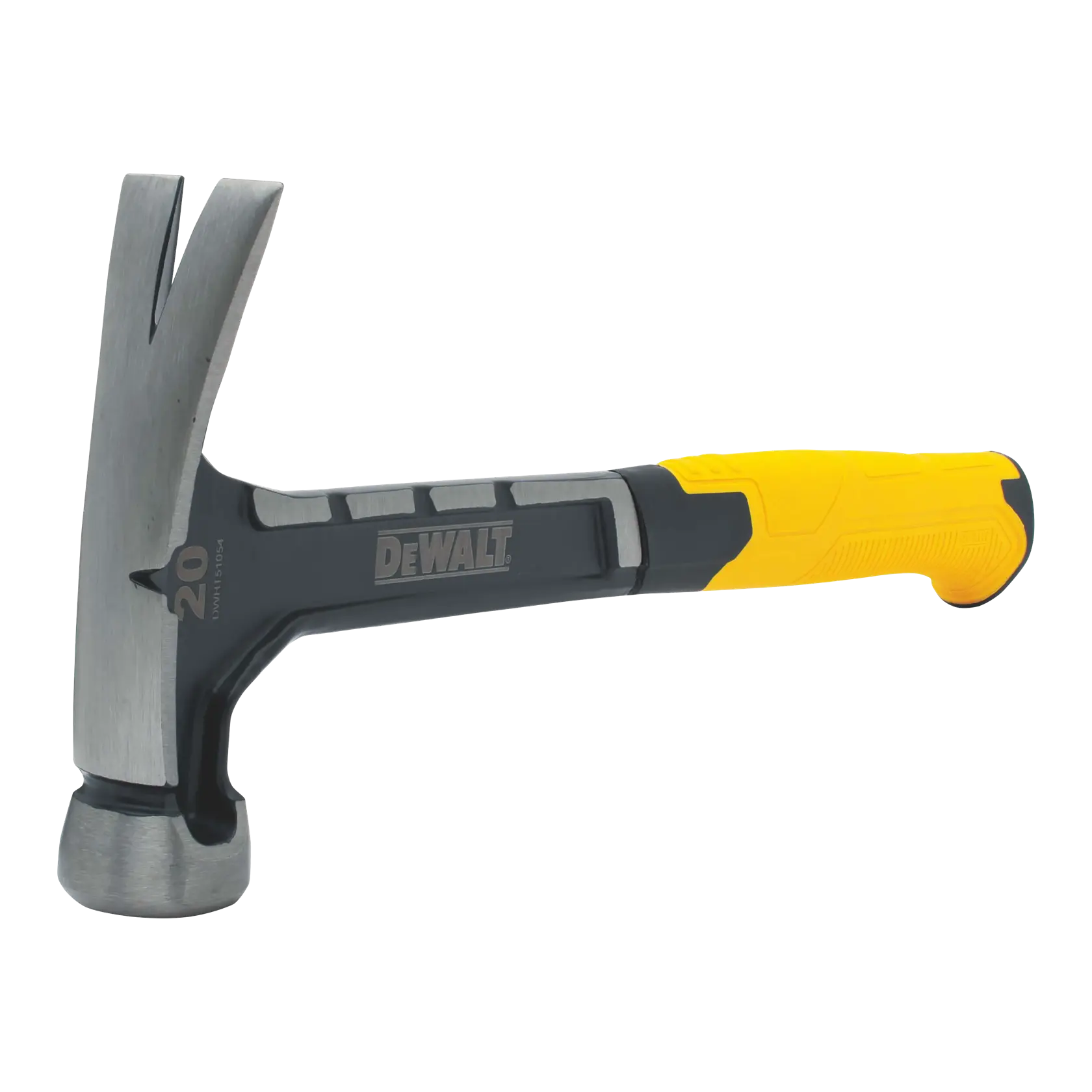 Profile of 20 ounces 1 and Piece Steel Hammer.