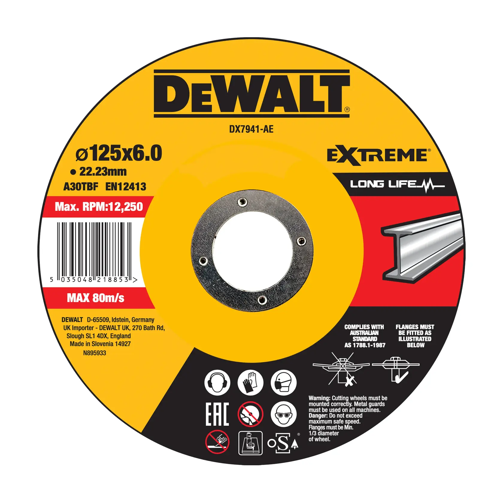 DEWALT logo in bold black letters centered on a white background.